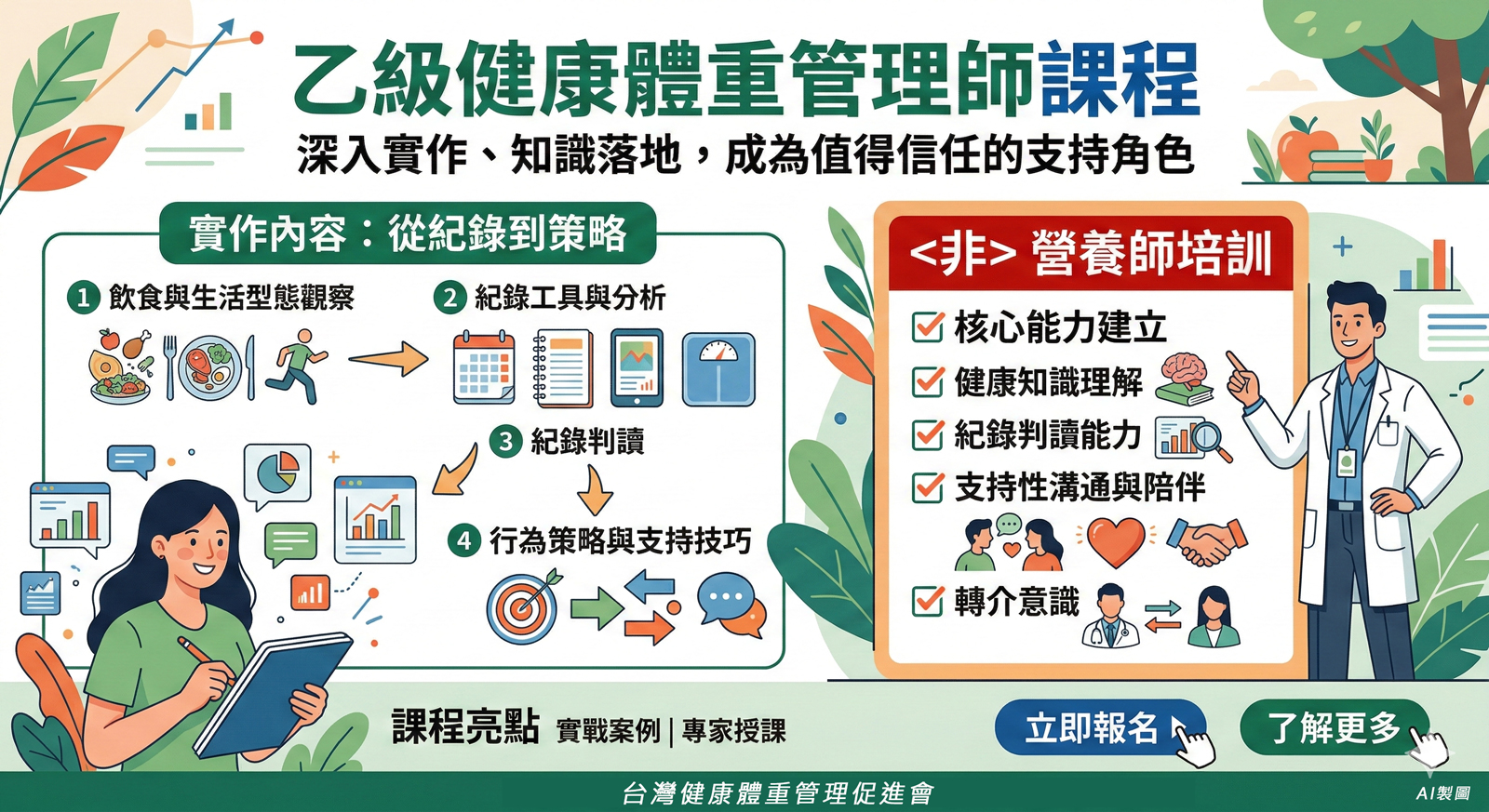 乙級健康體重管理師(報名中)