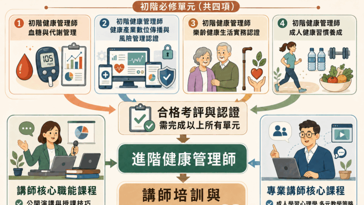 AI時代的健康管理師課程：為什麼我們設計四大專題學習？